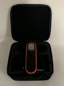 A Suji V2 BFR Pump with Case and USB Cable for Blood Flow Restriction Training (REF: V2MDR-01). As N