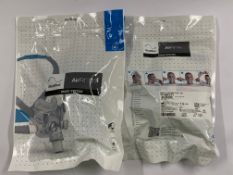 Fifteen Packs of Resmed Airfit F30 Mask Systems, Medium size (REF: 64111) As new