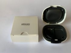Oticon Xceed 1 BTE UP (REF: 214252) Black. As new (1 Hearing Aid included)