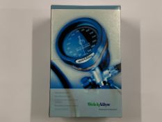 A Welch Allyn Durashock DS65 Silver Series Hand Aneroid Sphygmomanometer (REF: DS-6501-189) As new