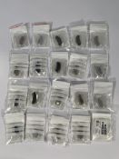 Twenty Assorted Amplifon Hearing Aids. New and Sealed.