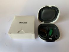 Oticon OPN Play 1 BTE PP (REF: 213023) Brown. As new (1 Hearing Aid included)
