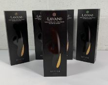 Five Lavani Kama Sutra Black Vibrators.