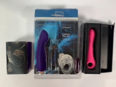 Ann Summers Couple Play Set, Toyjoy Caresse Dildo and an Rose Amora Clitoral and Intimate Stimulatio