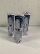 Three Perfect Fit Brand - Fat Boy - Original Penis Extender Sleeve - Ultra Fat 7.5 Inch - Clear