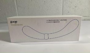 Goop Wellness Ultraplush Self-Heating G Spot Vibrator.