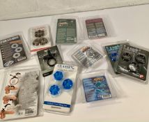 Eleven Assorted Male Cock Rings Various Sizes.