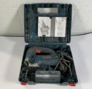 Bosch Professional Corded 110 V Jigsaw with carry case. Preowned