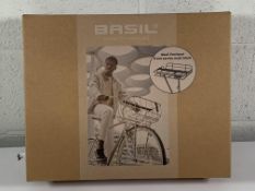 A Basil Portland Bicycle/Bike Front Carrier in Black. As new.