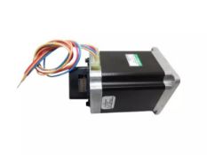 Four Sanyo Denki Stepper Motor 103H7126-50110 (stock image).