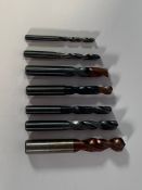 Mixed Walter Titex Lot to include seven Coolant Fed Drill Bits, 11.8mm Xtreme Inox (A3393TTP), 6.8mm