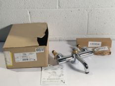 As new Armitage Shanks Markwik 21 Single Lever Panel Mixer Tap with Detachable Spout (REF: A6243AA),