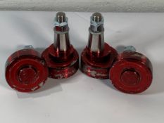 Four pre-owned Eccentric Bushing K40/50 CPL for Kuli Crane with Kuli Electric Hoist type EE X 200-3/