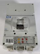An Eaton Moeller Series NZM Molded Case Circuit Breaker (REF: NZMH4-VE1250). Pre-owned.
