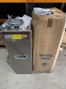 KWC DVS ANMX 309 Stainless Steel Chilled Drinking Fountain, Item Has Cosmetic Damage, Boxed With Ins