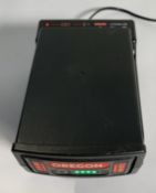 Oregon Lithium Ion Battery Charger C650 And Rechargeable Lithium Ion 36.5v Battery B426, Powers up,