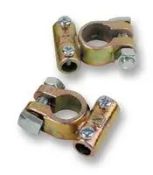Forty Autobar Battery Terminals, Positive and Negative (Pair) - 328P (stock image).