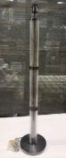 Chelsom Lighting Tall Floor Lamp, Glass Outer Stem