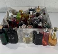 Forty assorted part used perfume/eau de toilette t