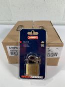 As new ABUS Solid 55/40 Padlocks, 2 boxes (12 Unit