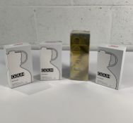 Three Hugo Boss Reversed 125ml EDT and CK IN2U 150
