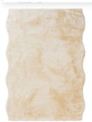 Shaggy Rug Arlie, Cream, 120x170cm. As new (Stock