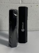 A HexClad Mill Tabletop Pepper Grinder, Black. As