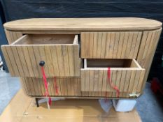 Meng Chest of Drawers with some damage.