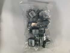 A bag of twenty Radtrak³ Long Term Radon Test Kits