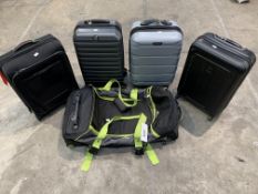Two Samsonite Wheeled Luggage, Two Desley Wheeled