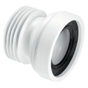 Ten McAlpine 110 mm Straight Pan Connector WC-CON1