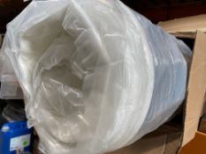 Aire 10M White Open Sprung Mattress - 135 x 190cm.