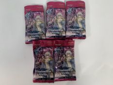 Twenty-Five Booster Packs of Bushiroad CARDFIGHT!