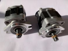 Two Shimadzu Pumps F Gearbox - SGP1-23D2H2-L031, M