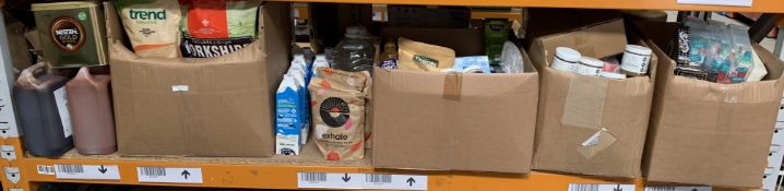 Quantity of Assorted Food Items