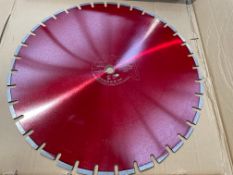 CID S ASH Diamond Blade DB00571, Diameter: 600mm,