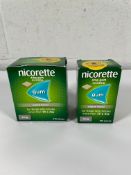Nicorette 4mg Original Gum Nicotine - 210 pieces x