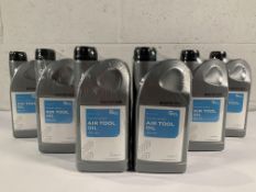 Six PCL Premier Quality Air Tool Oils, ISO 22, 1 L