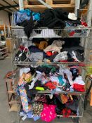 Basket of 4 Shelves Assorted Pre-owned Clothing an