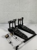 Pre-owned Tama P900 Iron Cobra Twin Bass Pedal.