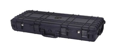 Meijia Rolling Waterproof Hard Rifle Case in Black
