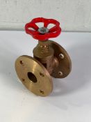 Utam flanged bronze gate valve flanged ends drille