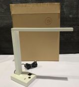 Chelsom Lighting Motion Desk Lamp In White, Movabl