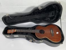 Brunswick BU4T Ukelele in Kingston Hard Case.