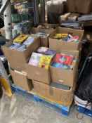 Pallet of Assorted Books to Include Fiction, Educa