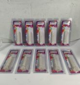 Eight Crystal Jellies Doc Johnson Anal Starters.(O