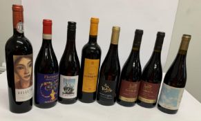 Eight assorted Red Wines to include Sotil 2022 750ml, Quinta Da Garrida Bacalhoa 2 x 750ml, Les Vole