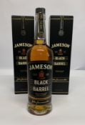 Two Jameson Black Barrel Irish Whiskey 2 x 700ml.