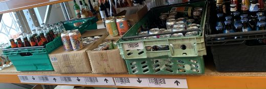 A quantity of cans of Beers, Lagers, IPA'S, close to or past Best Before Date (Please Note Best Befo