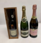Cruz Vintage 1989 Porto 750ml, Heidsieck Heritage Champagne 750ml, Casa D'Amello Rose Spumante 750ml